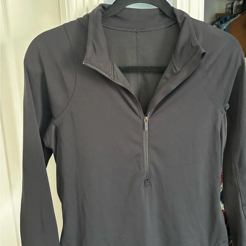 Lululemon Black Long Sleeve Tennis Dress 6 - Picture 5 of 10